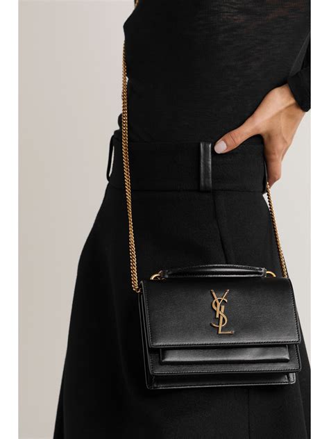 ysl sunset medium black canada|saint laurent medium shoulder bag.